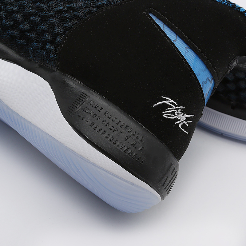 мужские черные баскетбольные кроссовки Nike Alphadunk BQ5401-002 - цена, описание, фото 5